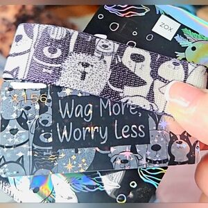 ZOX "WAG MORE, WORRY LESS" #X156 Emerging Light INTERACTIVE COLLECTBLE WRISTBAND